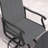 4-Person Patio Dining Set with Metal Round Dining Table and  Swivel PVC-coated polyester Chairs-910369191