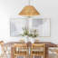 Lustre tambour en rotin tissé à la main à 5 lumières 21,6 po à intensité variable-1613798658-1613798660