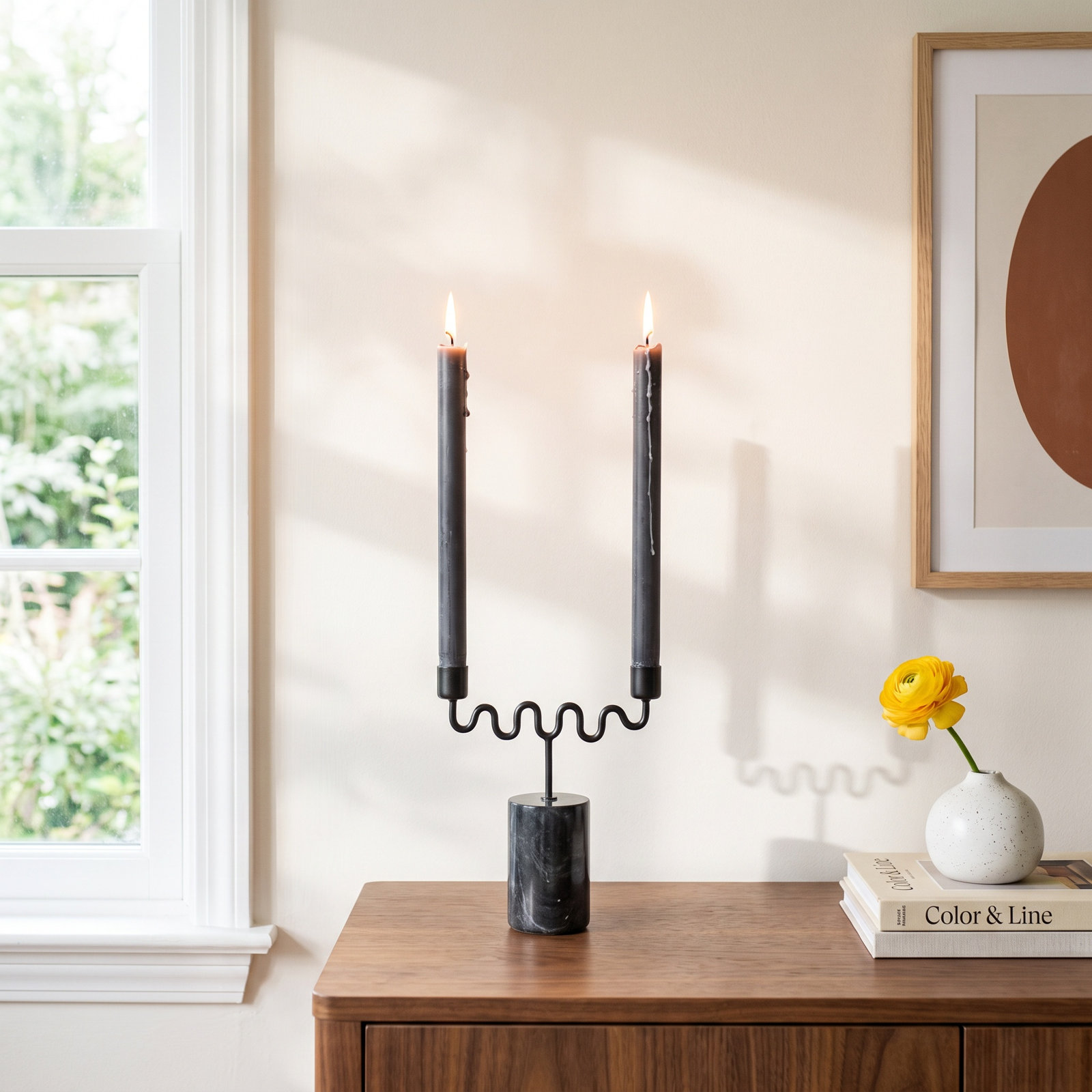 Lila Candle Holder
