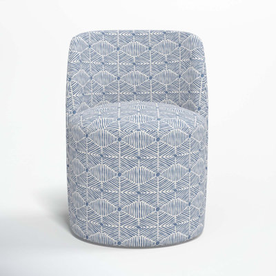 Begonia Upholstered Solid Wood Dining Chair