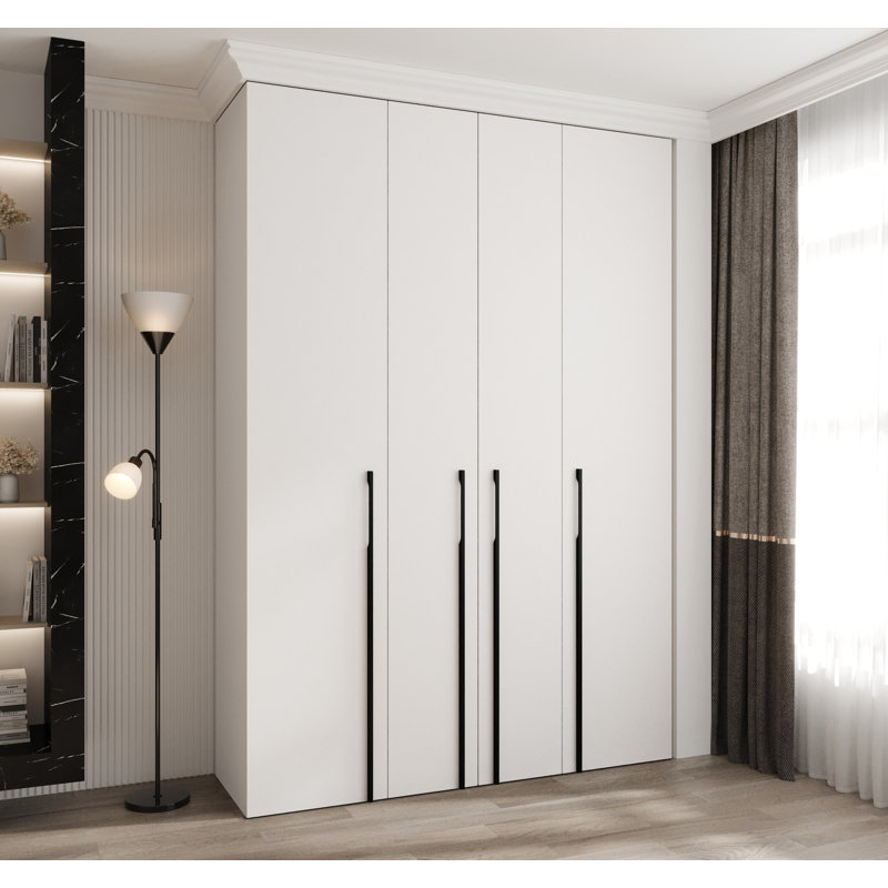 4 Door Manufactured Wood Wardrobe