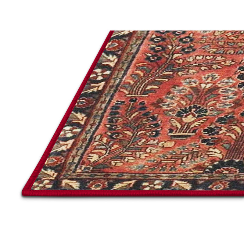Oriental Indoor Rug, Rectangle 7' x 9'