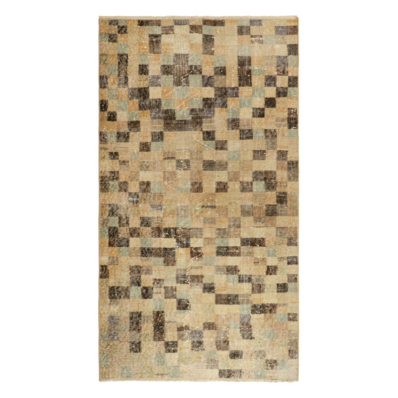 One-of-a-Kind 2'7" X 4'10" Hand Knotted Area Rug