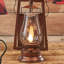 Lampe de table en métal Radslavice