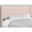 Lit plateforme tapissier en velours