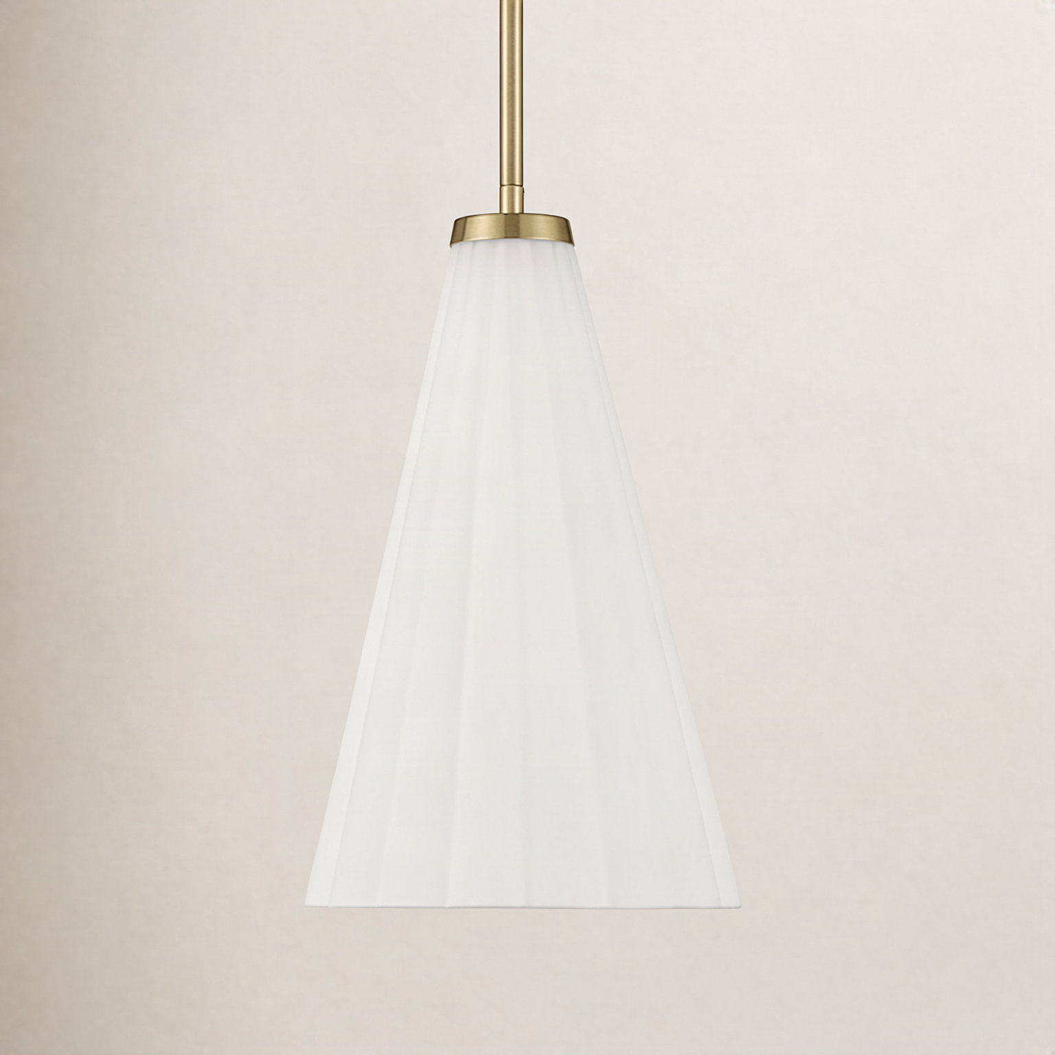 Keili Single Light Pendant, Gold