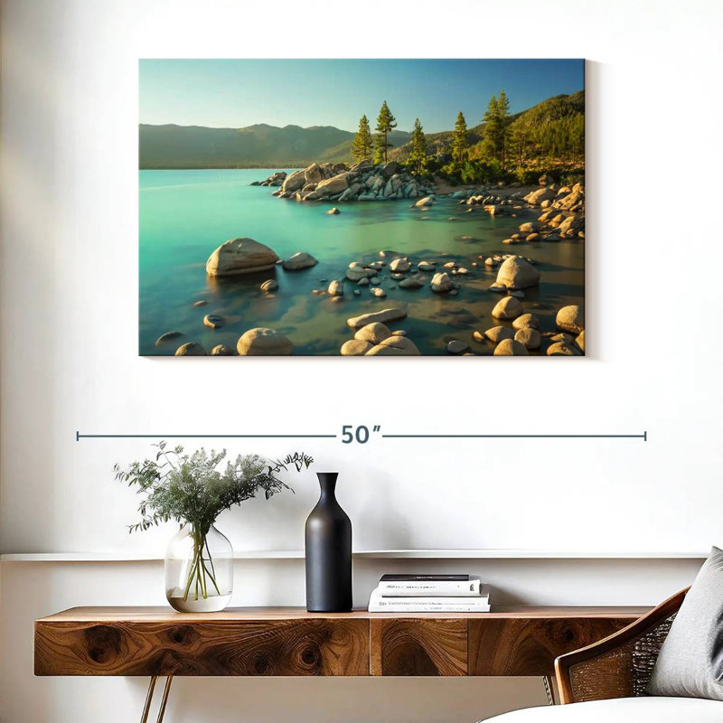 Alvord Lake Tahoe Sand Harbor, 26" H x 39" W