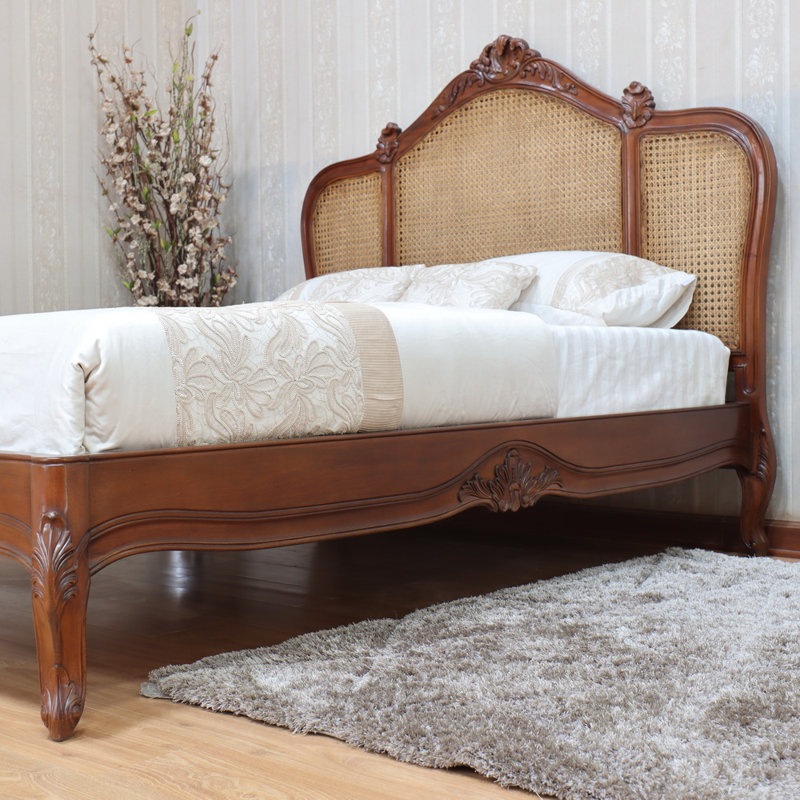 Mynatt Solid Wood Bed, Super King (6')