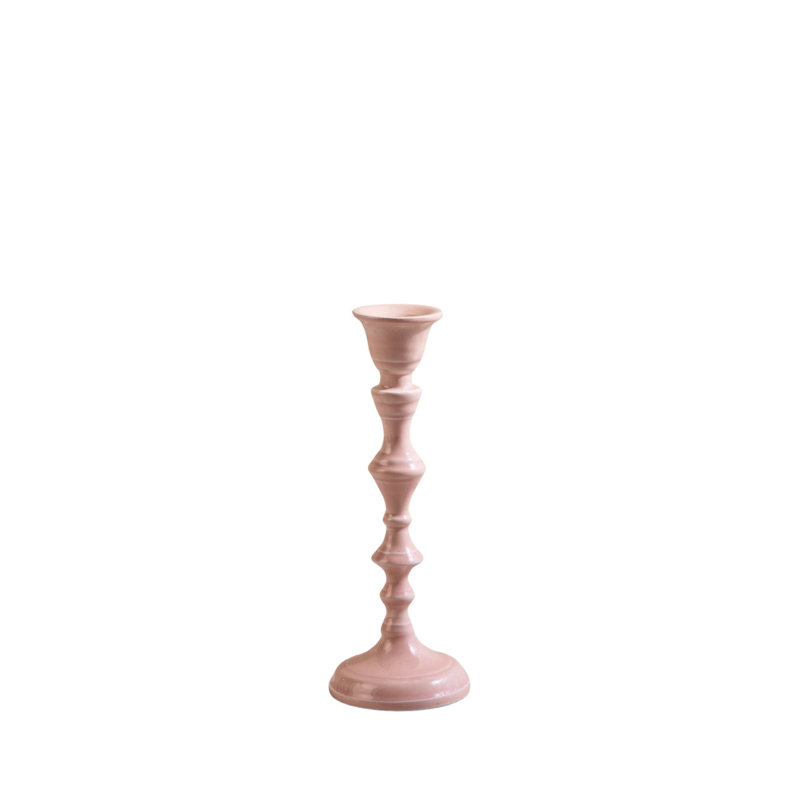 Petit bougeoir rose clair Nera, Pink