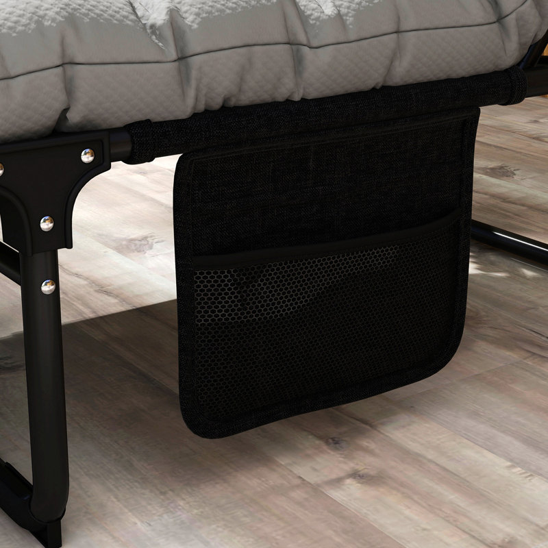 Chaise longue d'extérieur en acier Githens