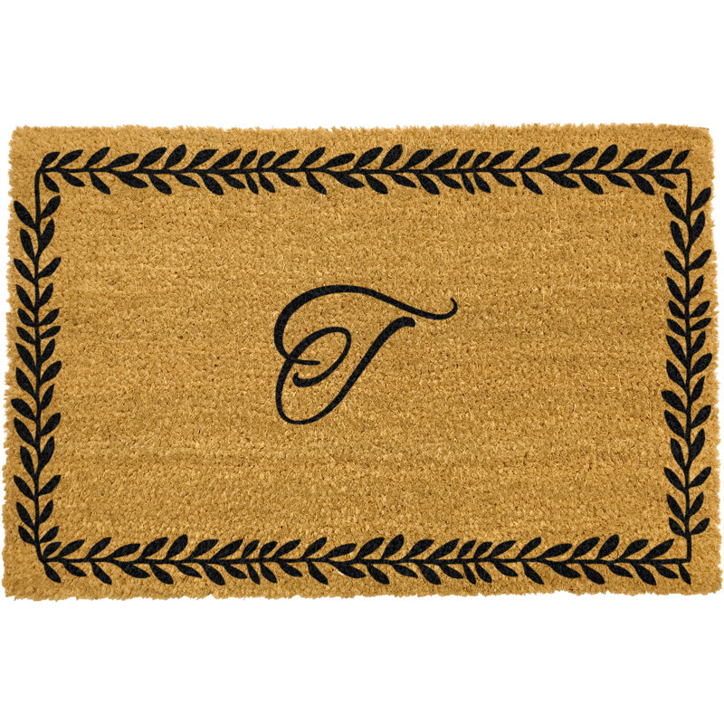 Branum Non-Slip Outdoor Doormat, T
