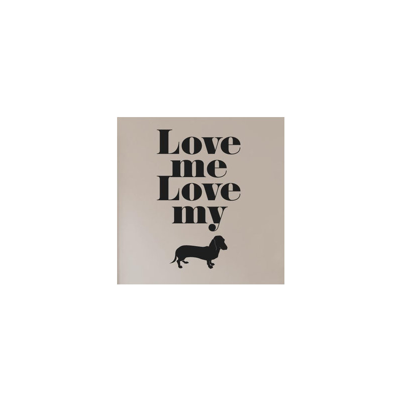 Wall Decal, Black, Medium