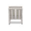 Chaise berçante d'extérieur en métal avec coussins-86599260-86599261