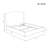 Allis Upholstered Wingback Bed-858840982-858840985