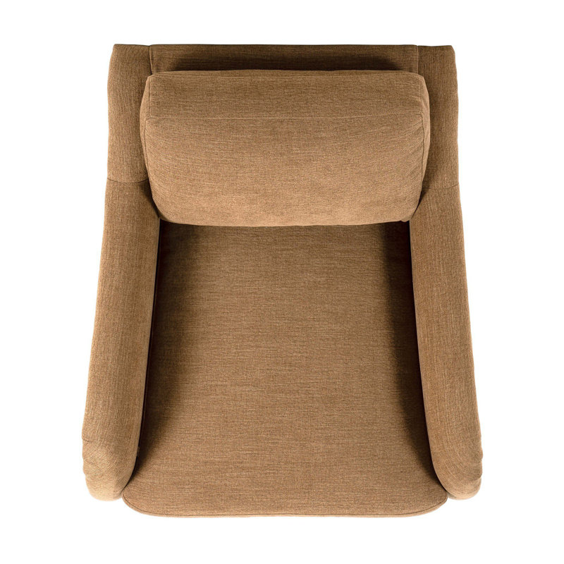 Lynne Armchair, Ochre Polyester Blend