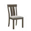 Chaise d'appoint en bois (ensemble de 2)