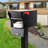 MailVault Mailbox with stand off numbers