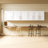 Stackable Wall Mounted Storage Cabinet,  White