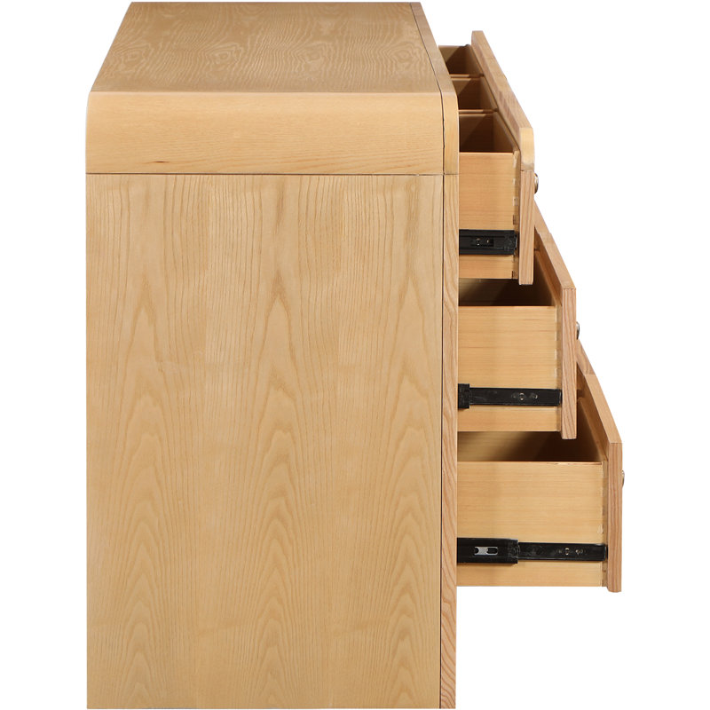 Aerik 60'' W 9 - Drawer Dresser, Natural