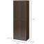 Armoire moderne de 69 po, tablettes mobiles, rangement pour garde-manger avec portes à fermeture en douceur, grande armoire à café, garde-manger, porte, café