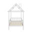Lit simple en bois avec clôture-1439641399
