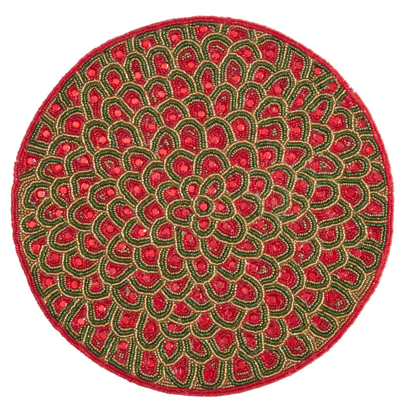 Beckson Geometric Round Placemat