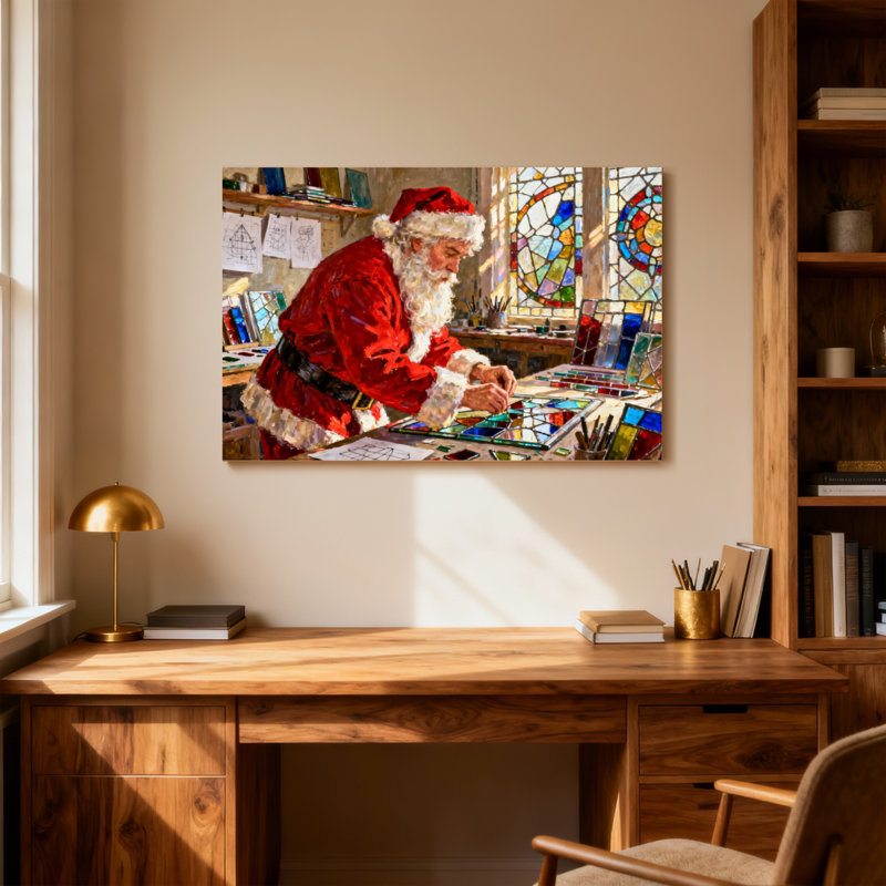 Atelier de Noël sur l'art du vitrail