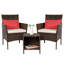 Ensemble de conversation pour patio avec coussins 2 personnes Nagey-1591535336
