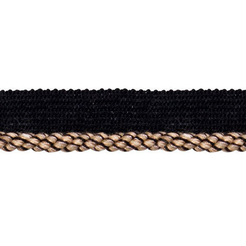 Tissu Portofino, Noir