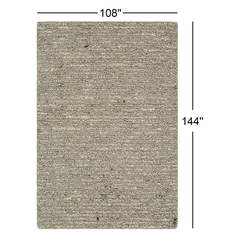 Amhurst Hand Tufted Wool Rug, Rectangle 9' x 12'