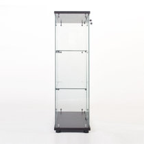 Introductory Offer Hexagon Acrylic LED Display Case Rotating Cabinet Shelf - Chi