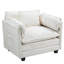 Canapé surdimensionné d'intérieur, repose-pieds portatif, canapé-lit simple Boucle avec siège plus large, coussin double profond, enveloppement épais d'accoudoirs épais pour le salon, la chambre à coucher-1839413614