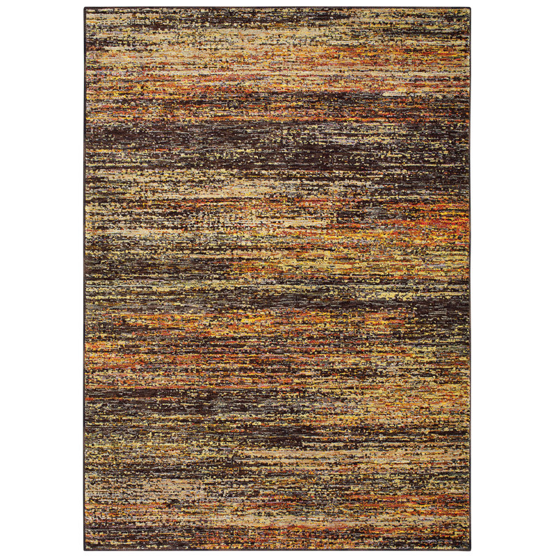 Abstract Indoor Rug, Rectangle 3'3" x 5'2"