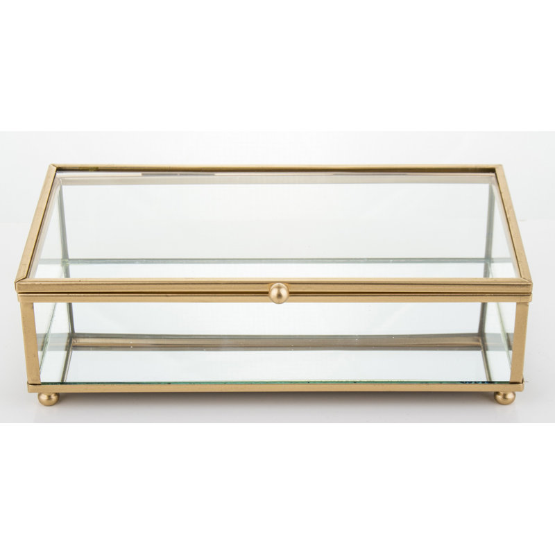 Glass Jewelery Box +