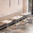 Simple upscale restaurant bench Upholstered Acrylic Bench