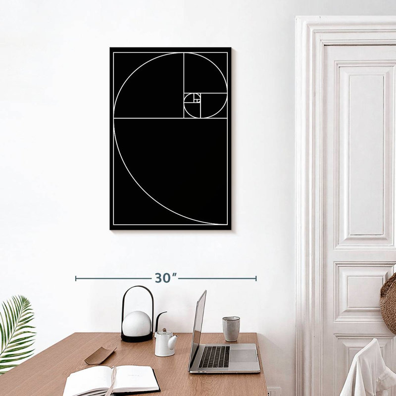 Avery Proportio Divina Black, 30" H x 20" W