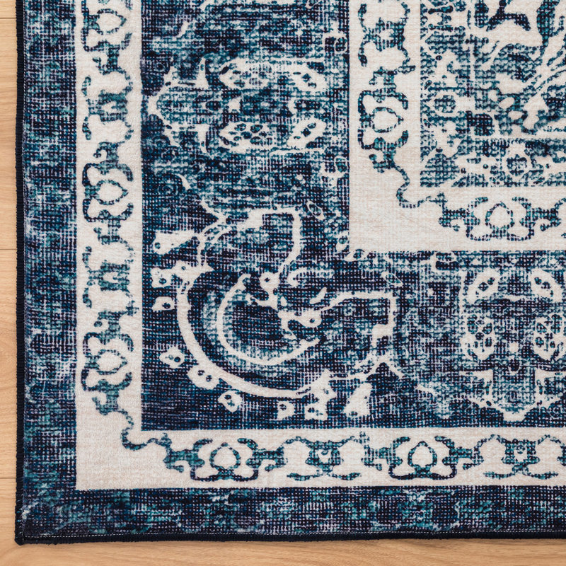 Tapis lavable à la machine LENORE, Rectangulaire 8 pi x 10 pi