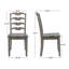 Chaise d'appoint de style campagnard en bois massif 36 po-493332848-493332850
