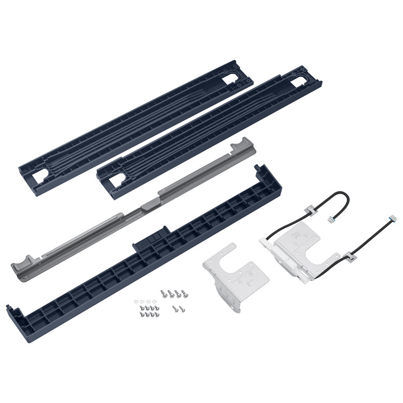 Samsung Bespoke Stacking and MultiControl Combo Kit, Navy/Brushed