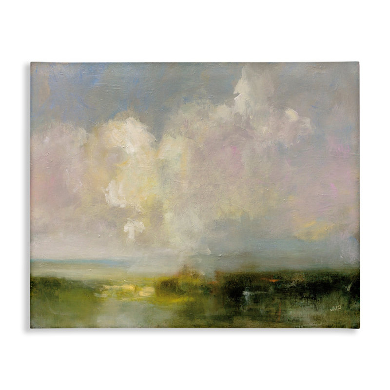 «Abstract Clouds» par Julia Purinton, reproduction sur toile, H 24 po x l 24 po