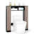 Over The Toilet Storage Cabinet, Double Door Bathroom Toilet Storage Organizer Black