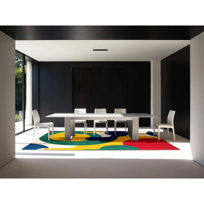 Breezy Orbit Rug, Rectangle 8' x 10'