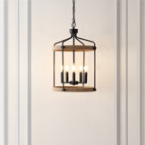 Verser 5 - Light Dimmable Lantern Geometric Chandelier