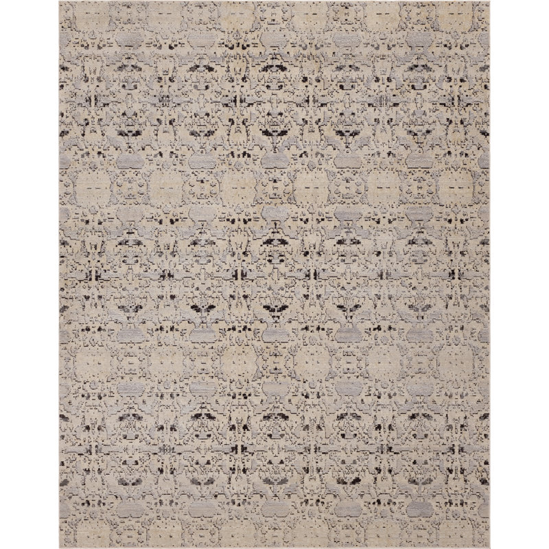 Abstract Indoor Rug, Rectangle 9' x 12'2"