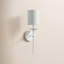 Applique murale blanche 1 lumière Meridian-713545679-713545676