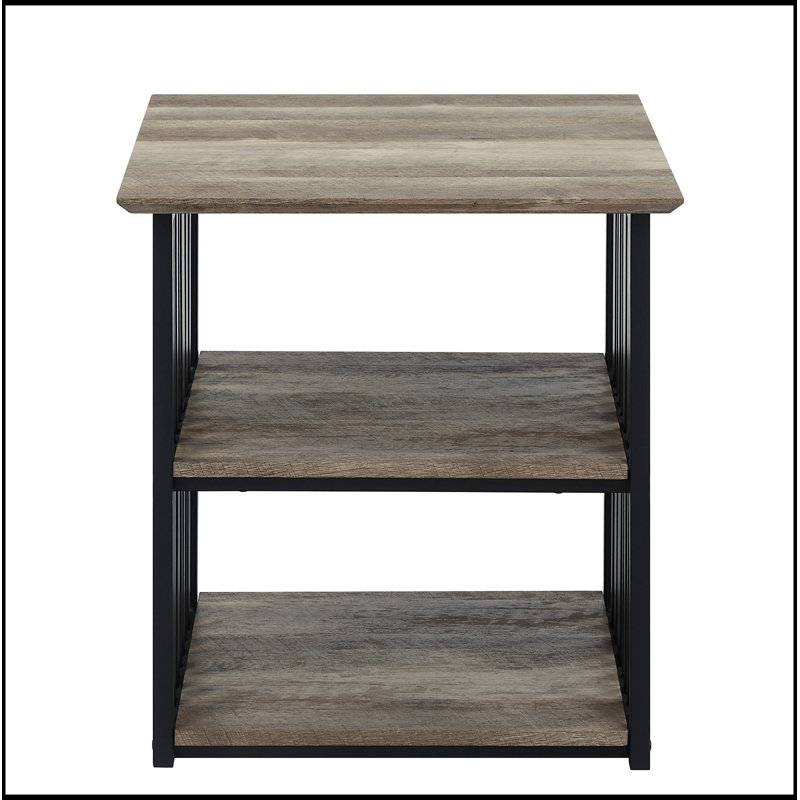 Table de chevet à 3 tablettes