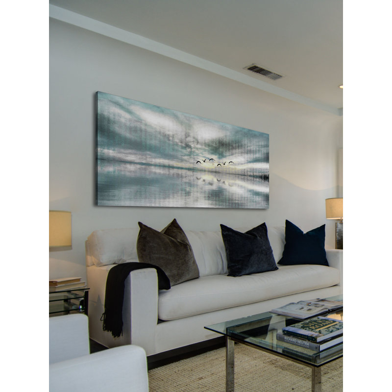 Parvez Taj - Wrapped Canvas Painting, 76cm H x 152cm W