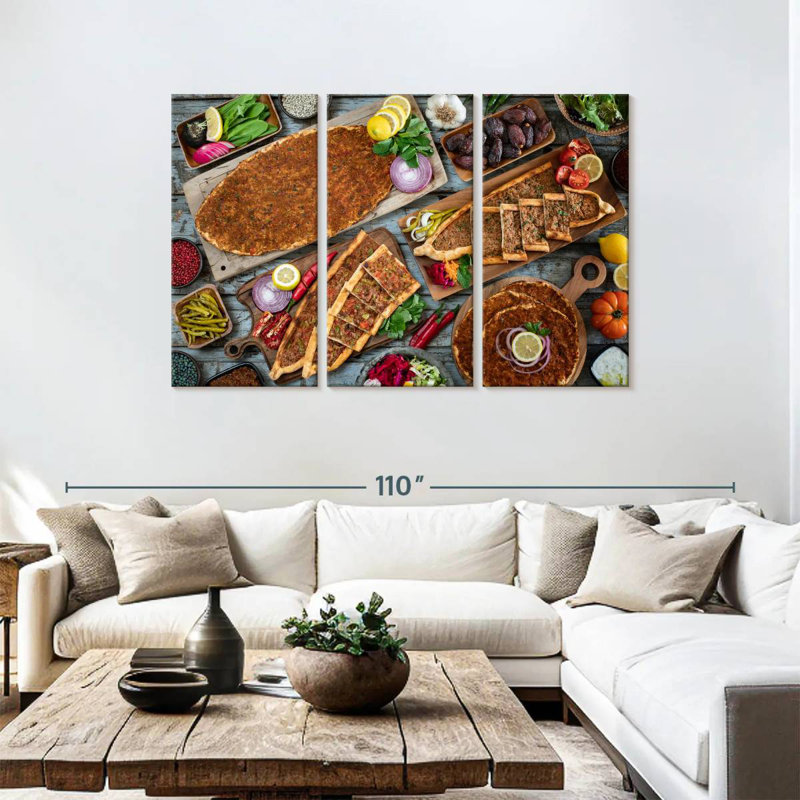 Table de cuisine turque Yarlin, H 48 po x l 74 po