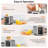 WHALL 2-Slice Stainless Steel Touch Screen Toaster with Digital Timer, 6 Settings & Extra Wide Slot