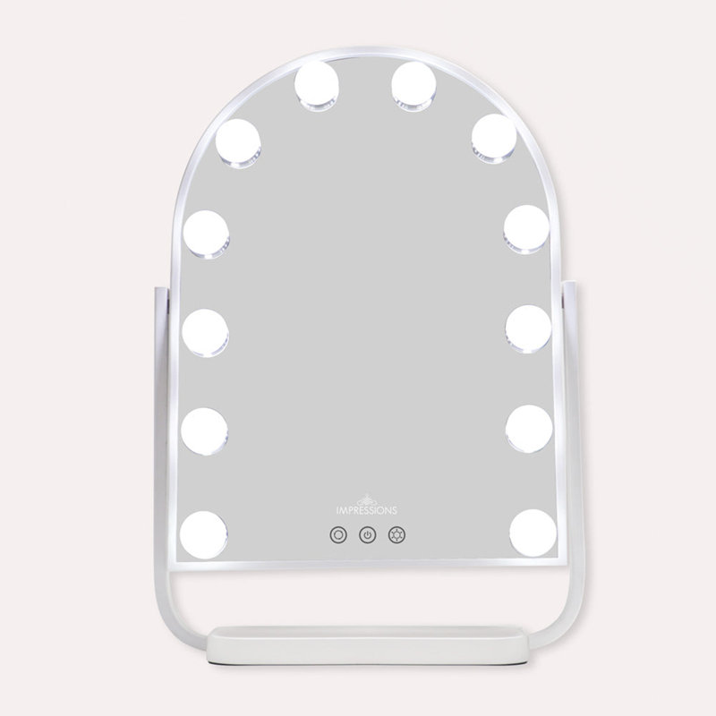 Miroir de maquillage Curva Arch Tri Tone